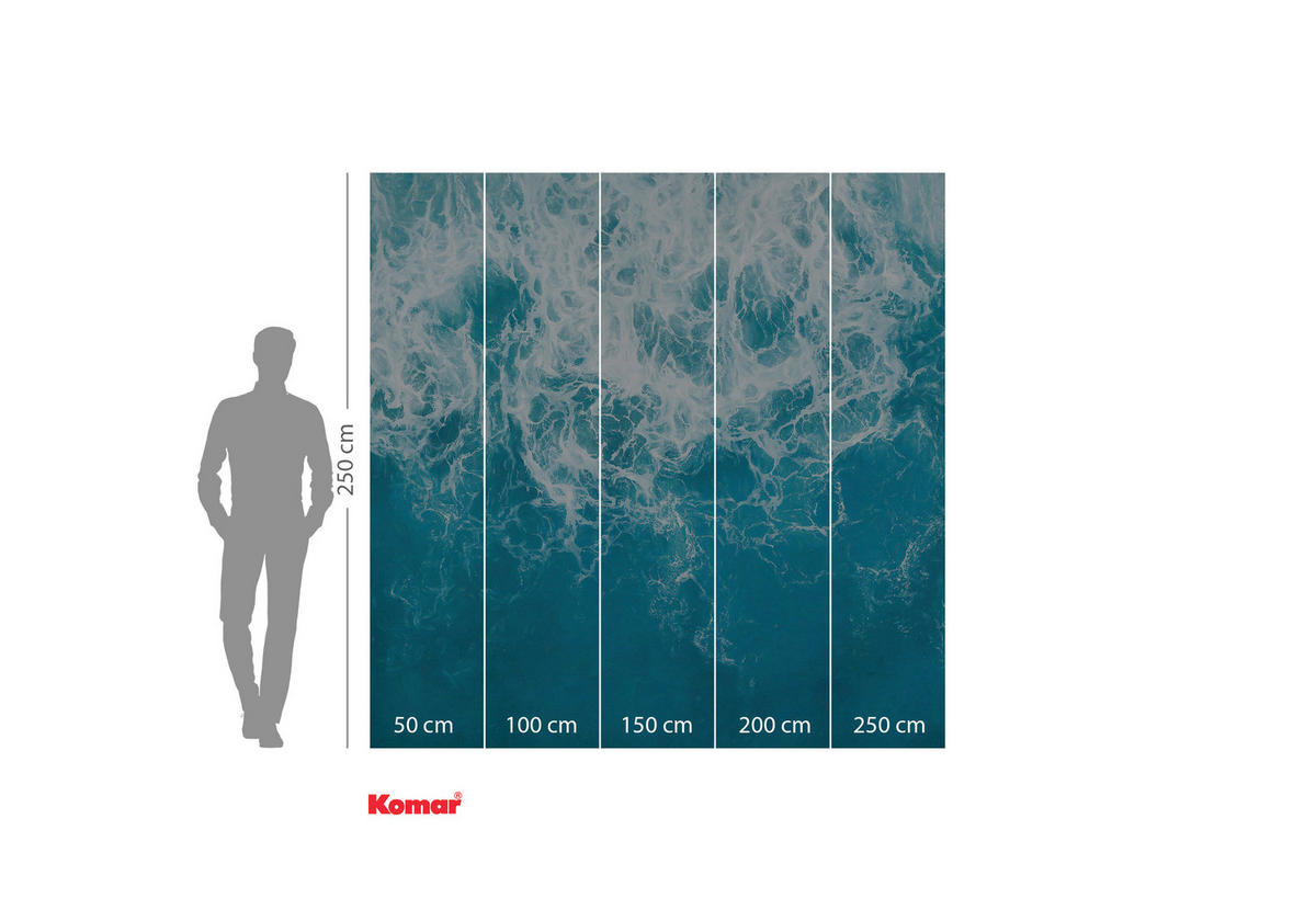 Komar Fototapete The Shore B/L: ca. 250x250 cm The Shore - (250,00/250,00cm) - Komar