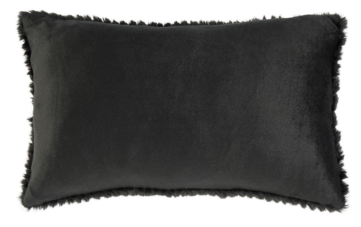 Dekokissen Dekokissen_Frida 30x50cm schwarz - schwarz (30,00/50,00cm)