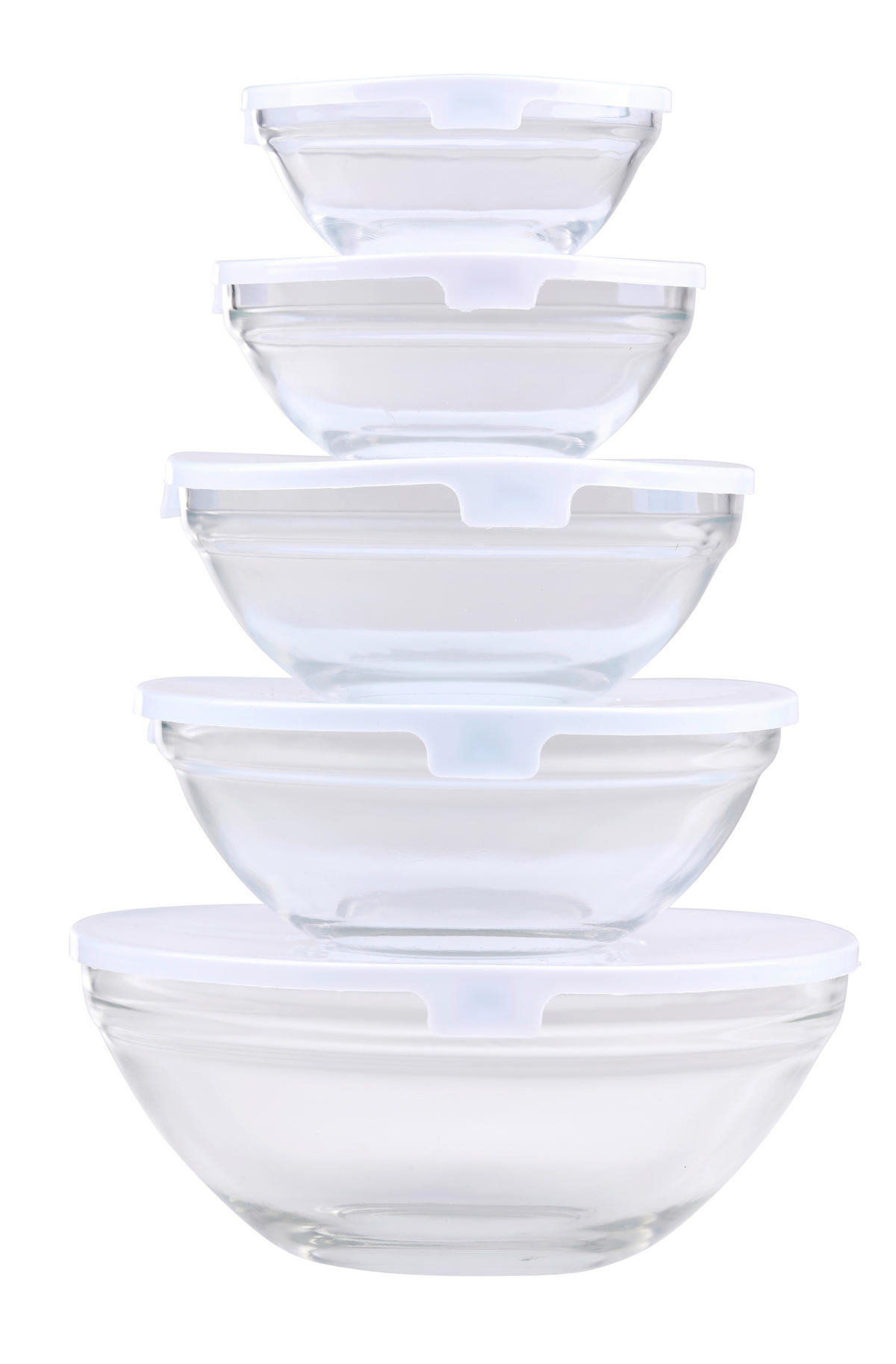 Alpina Schüssel-Set klar Glas Glasschüsselset_10tlg. - klar - Alpina
