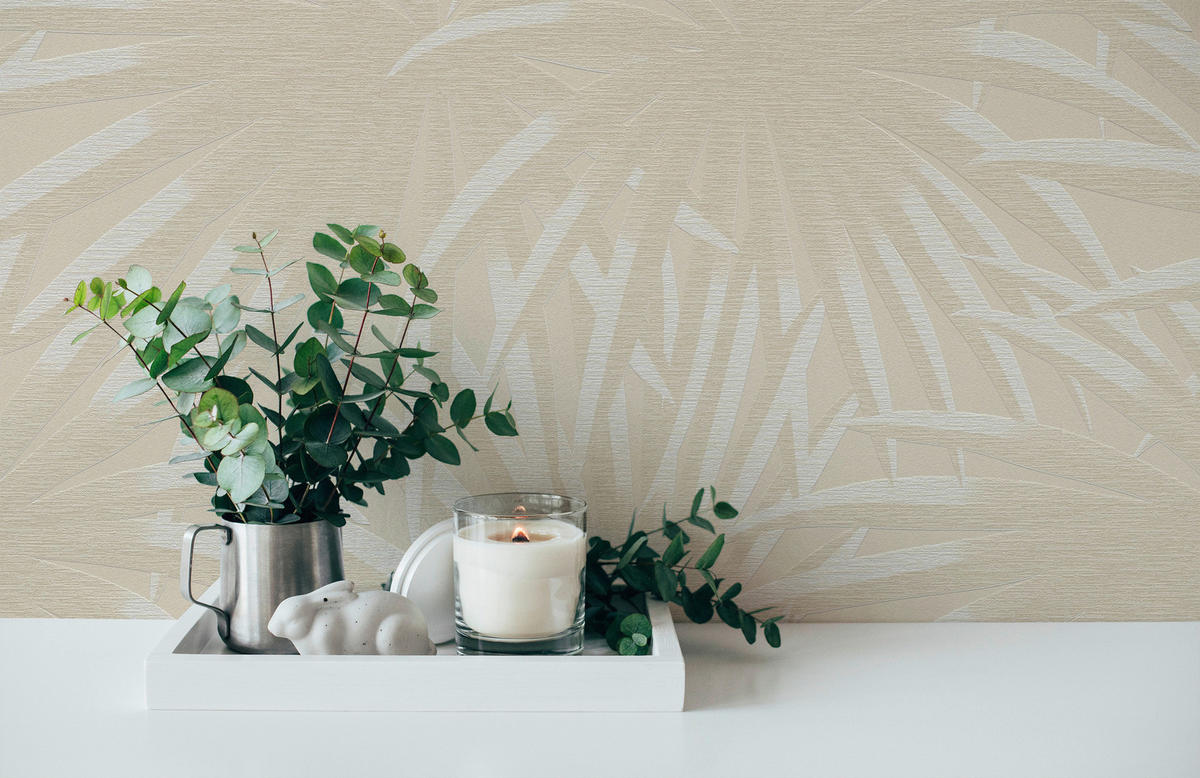 A.S.Creation Vliestapete weiß B/H/D: ca. 53x1005x10 cm Vliestapete - weiß (10,00/1005,00cm) - A.S.Creation