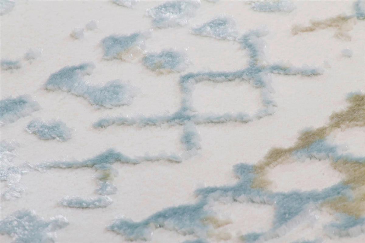Arte Espina Kurzflorteppich Queen 200 hellblau B/L: ca. 80x150 cm Queen 200 - hellblau (80,00/150,00cm) - Arte Espina