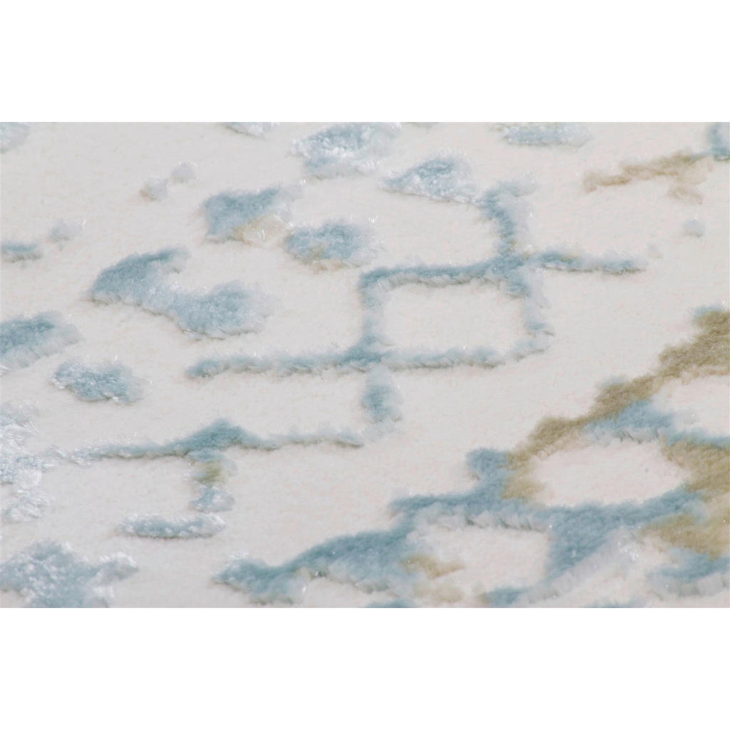 Thumbnail - Arte Espina Kurzflorteppich Queen 200 hellblau B/L: ca. 80x150 cm