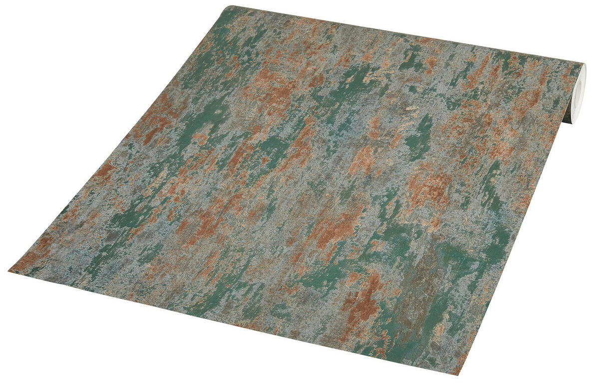 Vliestapete grün B/L: ca. 53x1005 cm Vliestapete_32651-2 - grün (53,00/1005,00cm)