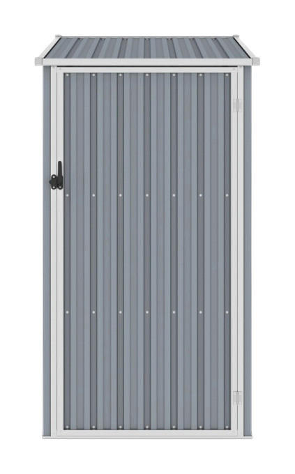 VidaXL Gerätehaus grau B/H: ca. 87x159 cm Gerätehaus - grau (87,00/159,00cm) - VidaXL