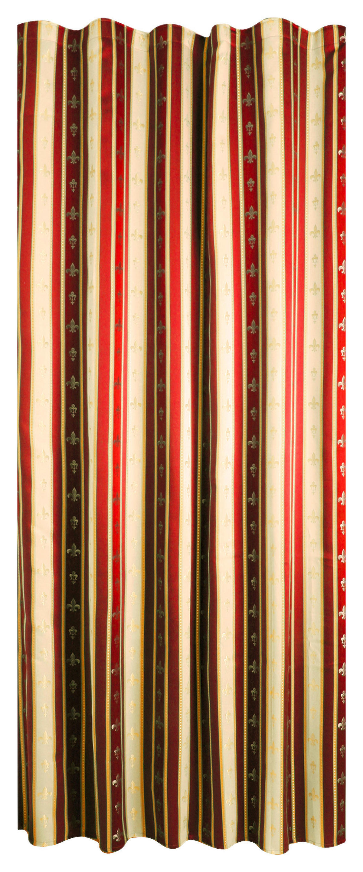 Dekovorhang Classic rot B/L: ca. 140x245 cm Classic - rot (140,00/245,00cm) - POCOline