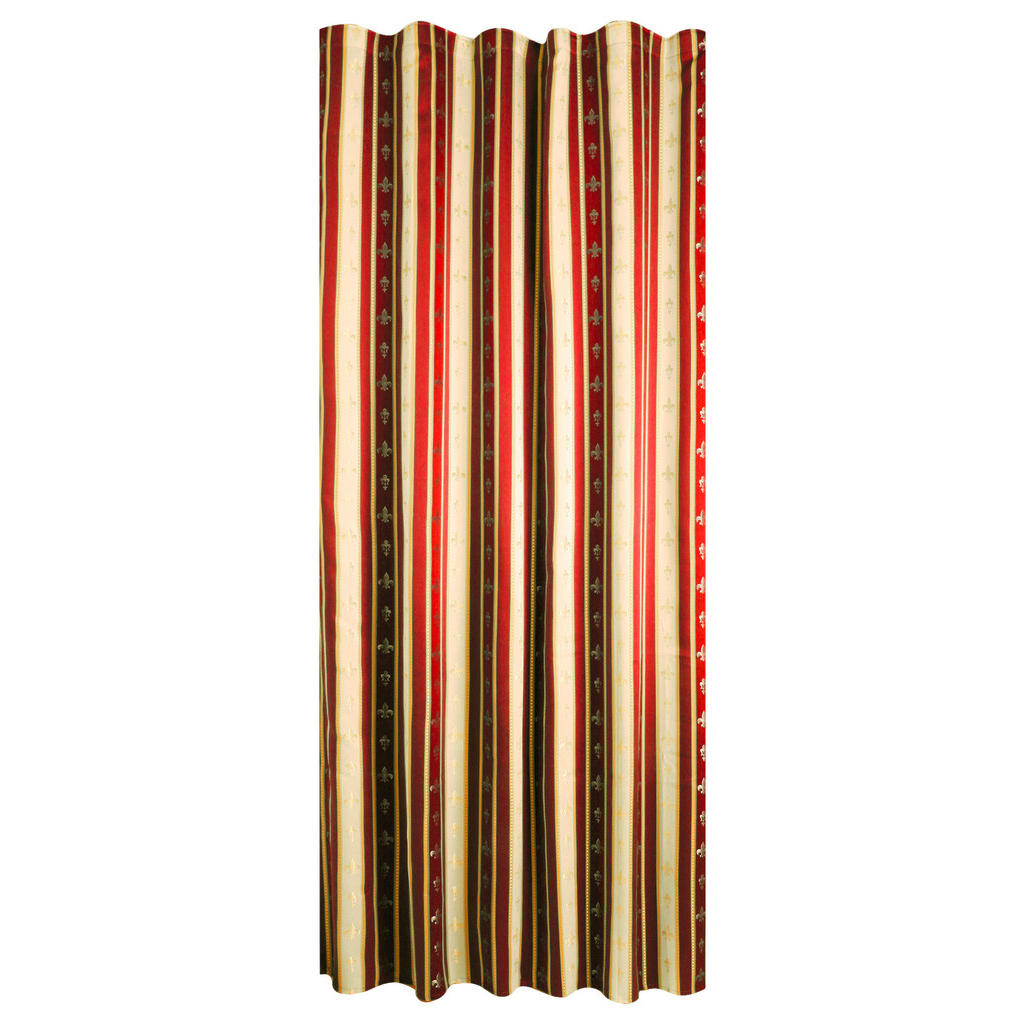 Thumbnail - POCOline Dekovorhang Classic rot B/L: ca. 140x245 cm