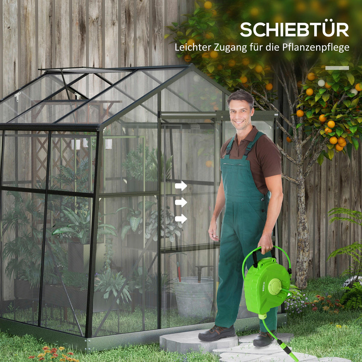 Outsunny Gewächshaus Gewächshaus - Outsunny