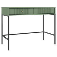 Schminktisch ISEO grün B/H/T: ca. 104,3x79x60 cm ISEO - grün (104,30/79,00/60,00cm) - WIPMEB