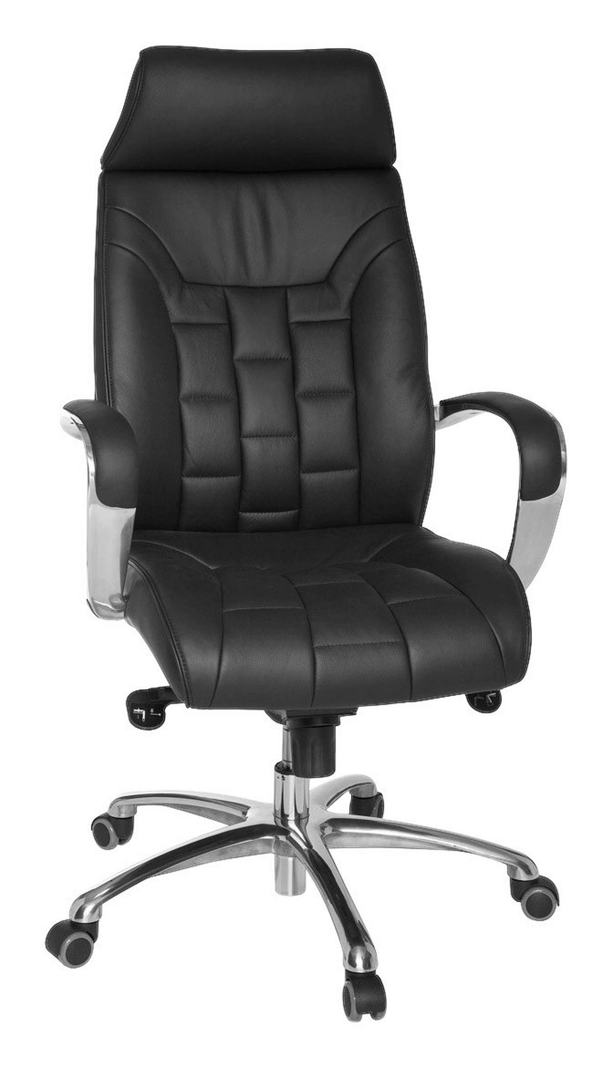 Drehstuhl schwarz Bürostuhl - schwarz (66,00/128,00/62,00cm) - Amstyle