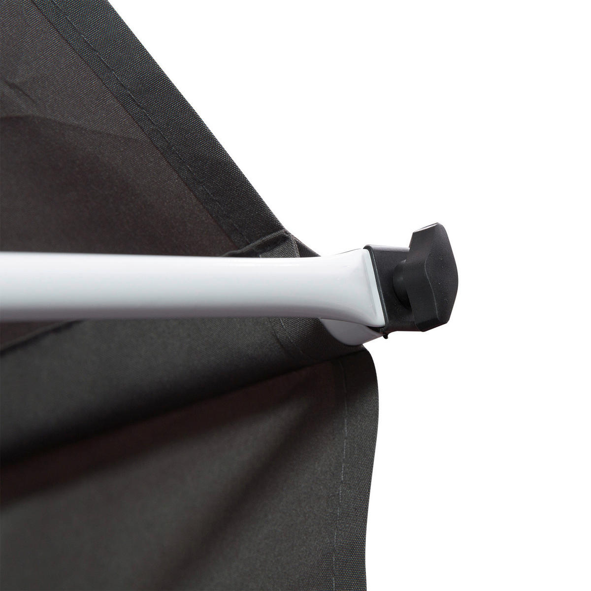 Klemm-Markise grau B/H/L: ca. 300x280x150 cm Klemmmarkise mit Faltarm - grau (150,00/300,00/280,00cm) - Outsunny