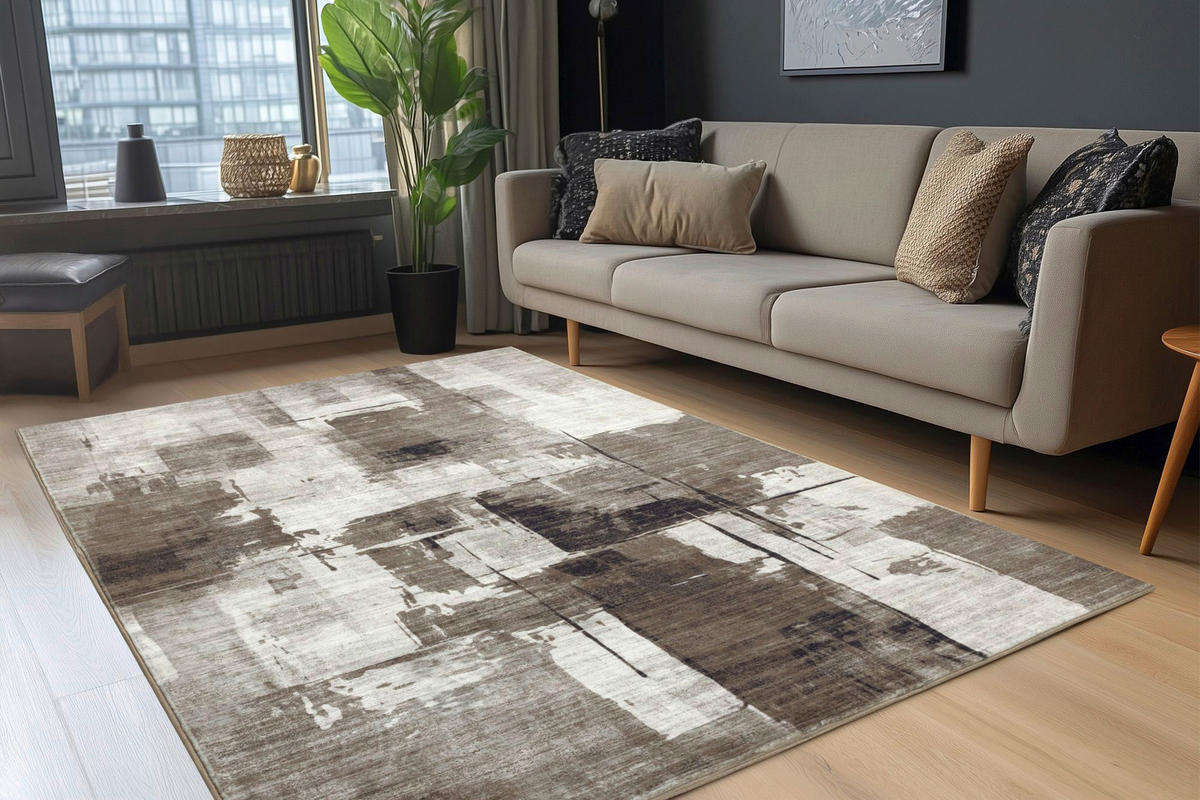 Obsession Teppich Posh taupe B/H/L: ca. 160x16x230 cm Posh - taupe (230,00/160,00/16,00cm) - Obsession