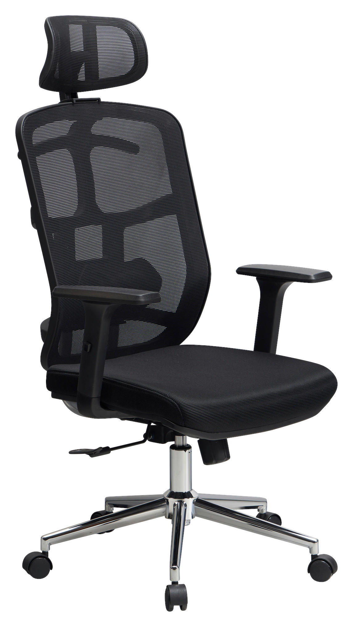 Drehstuhl schwarz Bürostuhl - schwarz (68,00/130,00/68,00cm) - Amstyle