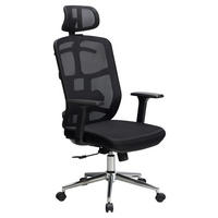 Drehstuhl schwarz Bürostuhl - schwarz (68,00/130,00/68,00cm) - Amstyle