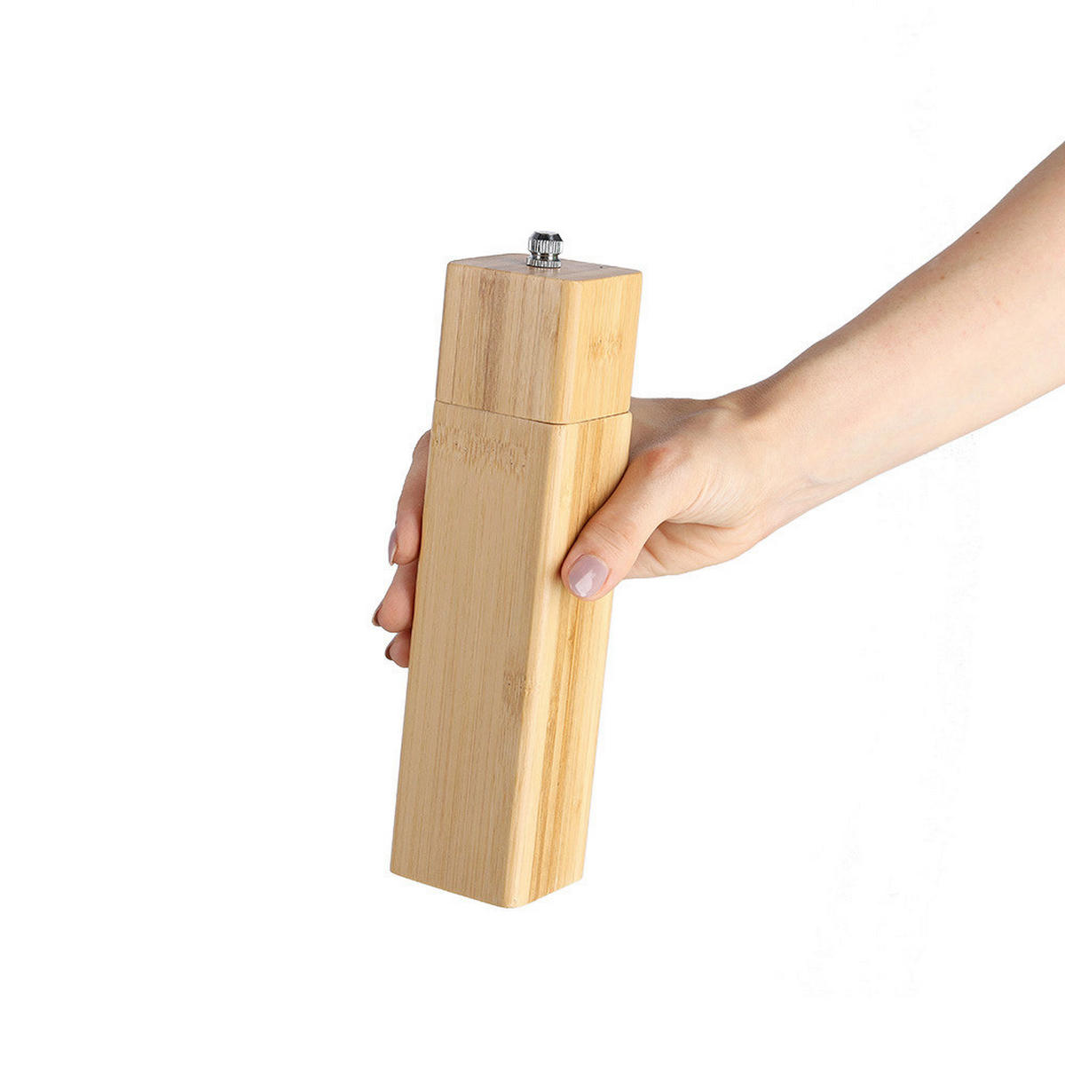 Zeller Salz-/Pfefferstreuer natur Bambus H: ca. 22 cm Salz-/Pfeffermühle - natur (22,00cm) - Zeller