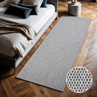 Sanat Teppich LORA PLUS grau B/L: ca. 80x200 cm LORA PLUS - schwarz/grau (80,00/200,00cm) - Sanat