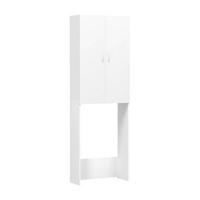 VidaXL Waschmaschinenschrank weiß B/H/T: ca. 64x190x25,5 cm Waschmaschinenschrank - weiß (64,00/190,00/25,50cm) - VidaXL