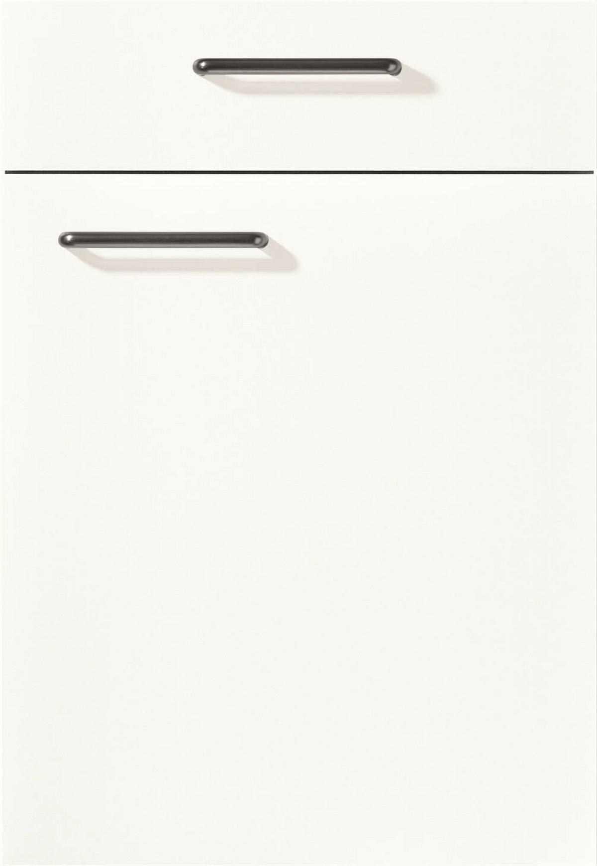 nobilia Doppelblock Easytouch Grafitschwarz Lacklaminat B/T: ca. 260x60 cm Easytouch - Eiche/schwarz (260,00/60,00cm) - nobilia