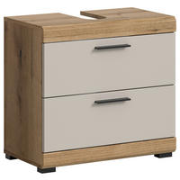 Waschbeckenunterschrank Scout Evoke Oak Nachbildung Kaschmirgrau Nachbildung B/H/T: ca. 60x56x34 cm Scout - Kaschmirgrau (60,00/56,00/34,00cm) - xonox.home
