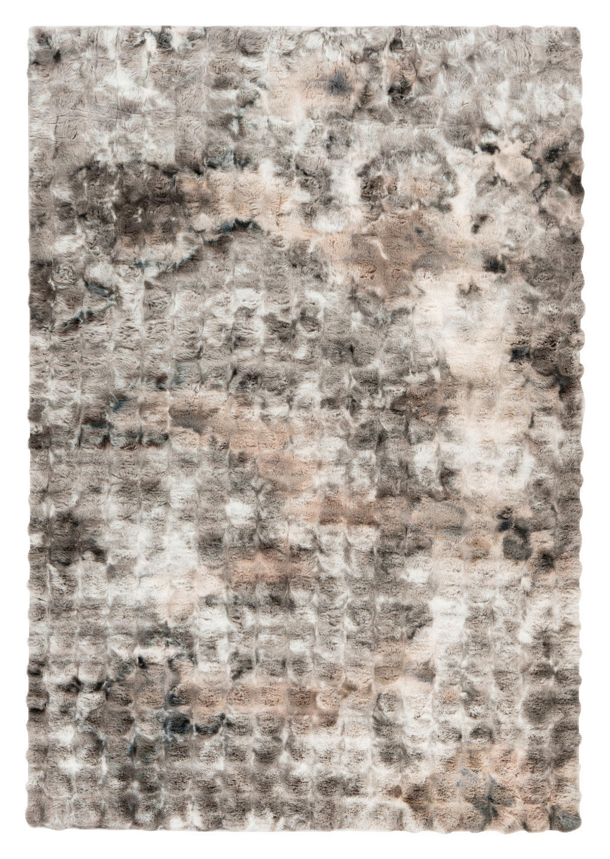 Obsession Teppich My Chromatica grau B/H/T/L/D: ca. 40x4,3x0x60x0 cm My Chromatica - grau (60,00/40,00/4,30cm) - Obsession