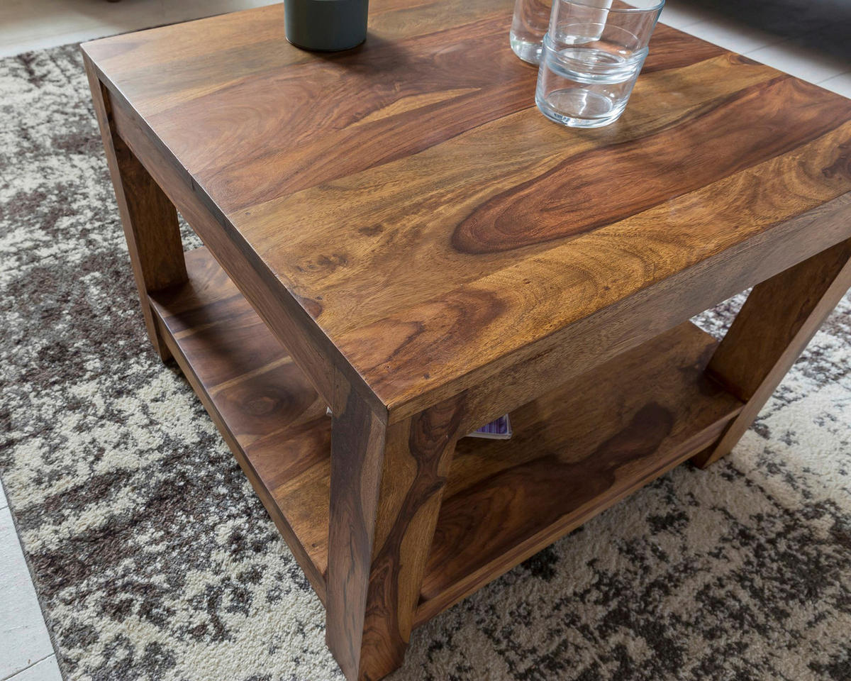 Couchtisch natur B/H/T: ca. 60x45x60 cm Couchtisch - natur (60,00/45,00/60,00cm) - Wohnling
