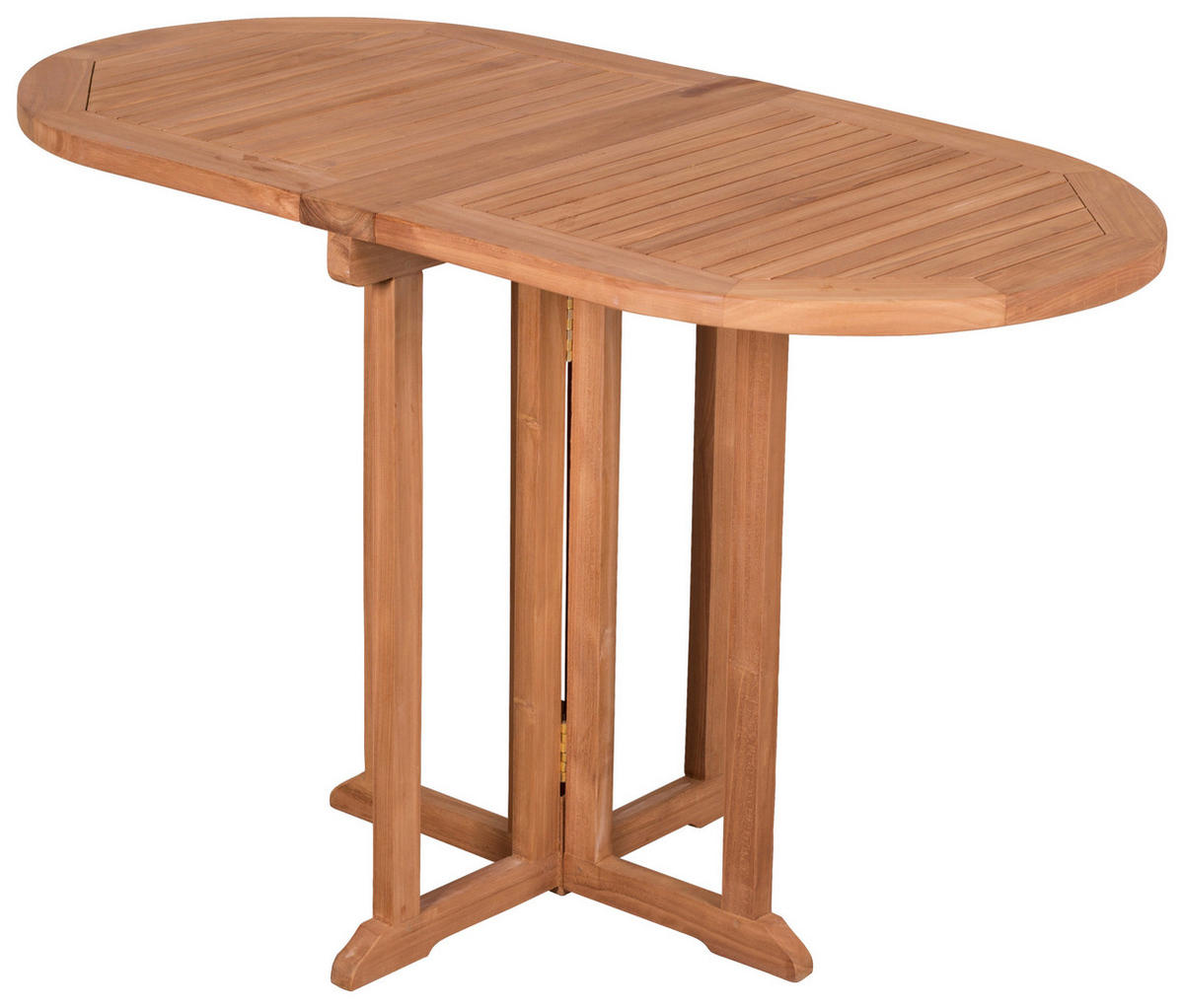 deVries Balkontisch Woodie natur Teakholz B/H/L: ca. 60x75x120 cm Woodie - natur (120,00/60,00/75,00cm) - deVries