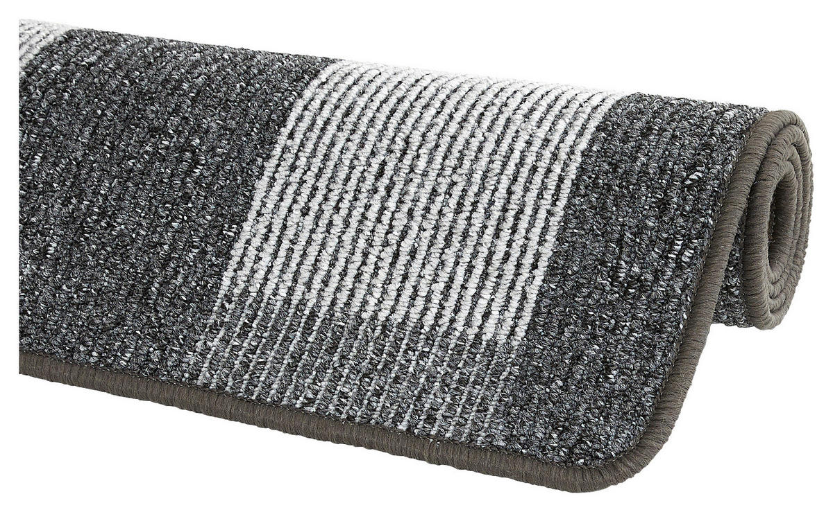Andiamo Teppich Avallon anthrazit B/L: ca. 67x120 cm Avallon - anthrazit (67,00/120,00cm) - Andiamo