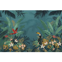 Komar Fototapete Enchanted Jungle B/L: ca. 350x250 cm Enchanted Jungle - (350,00/250,00cm) - Komar