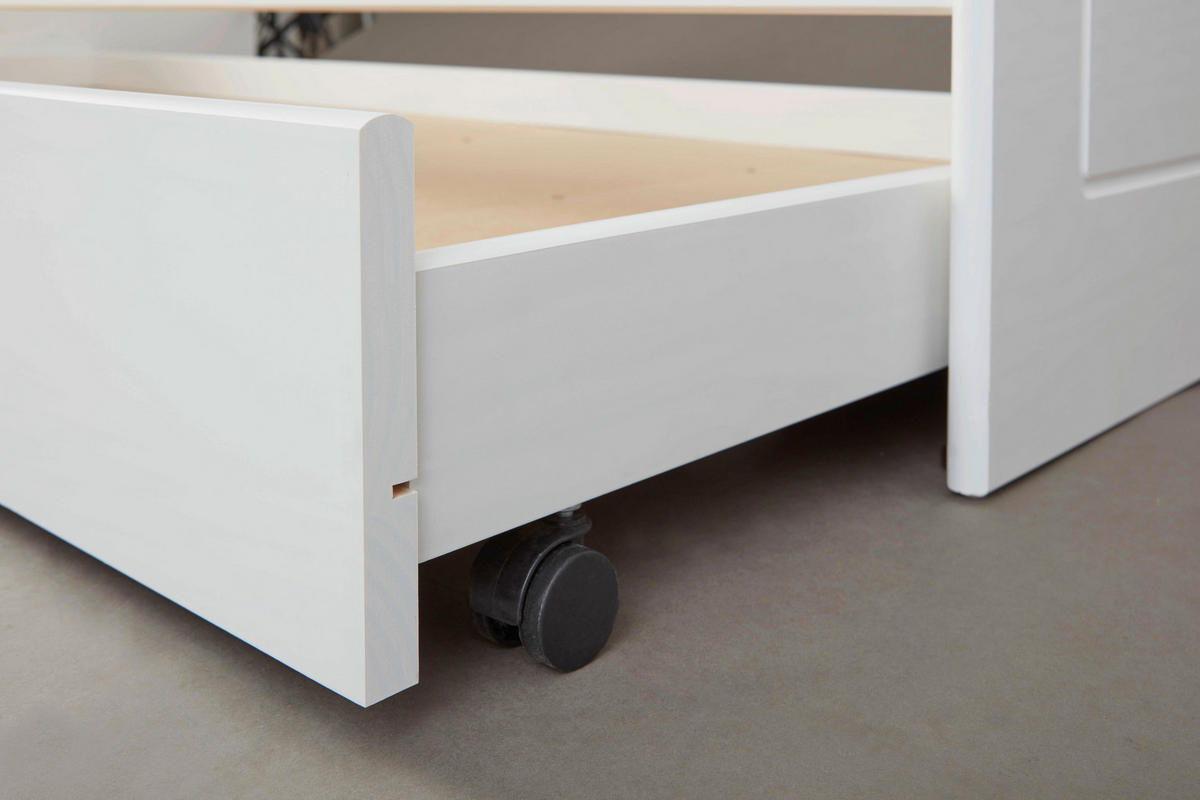 Funktionsbett Leonie Modell'23 weiß Leonie Modell'23 - weiß (207,00/96,50/62,00cm) - Inter Link