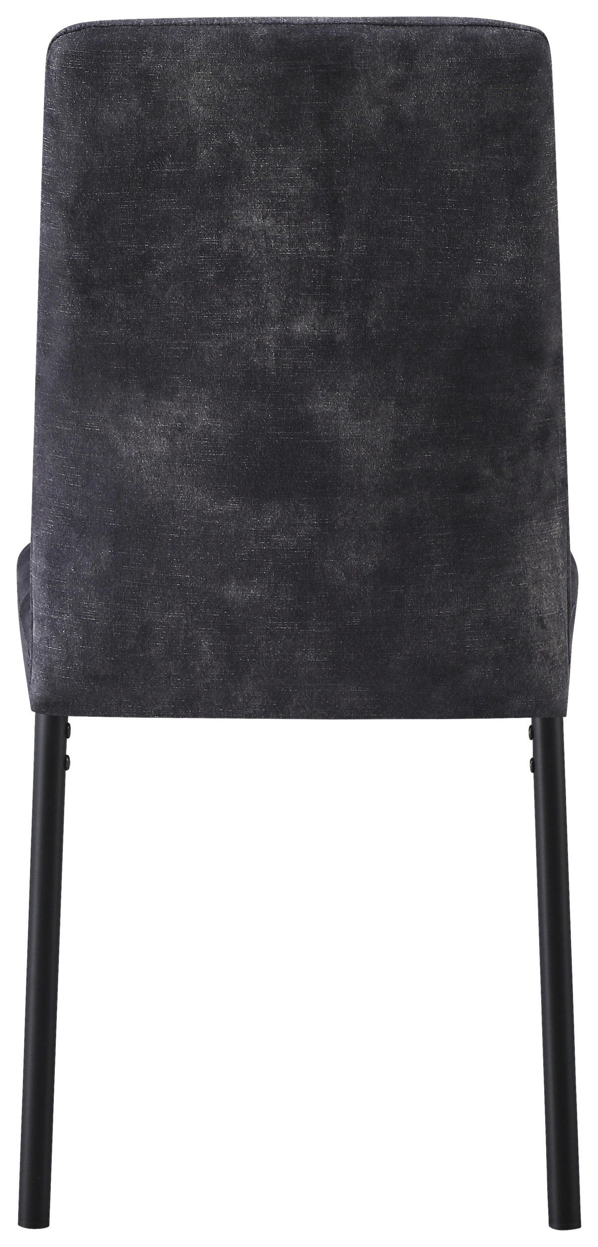 Stuhl Daniel anthrazit Microfaser B/H/T: ca. 45x94x60 cm Daniel - schwarz/anthrazit (45,00/94,00/60,00cm)