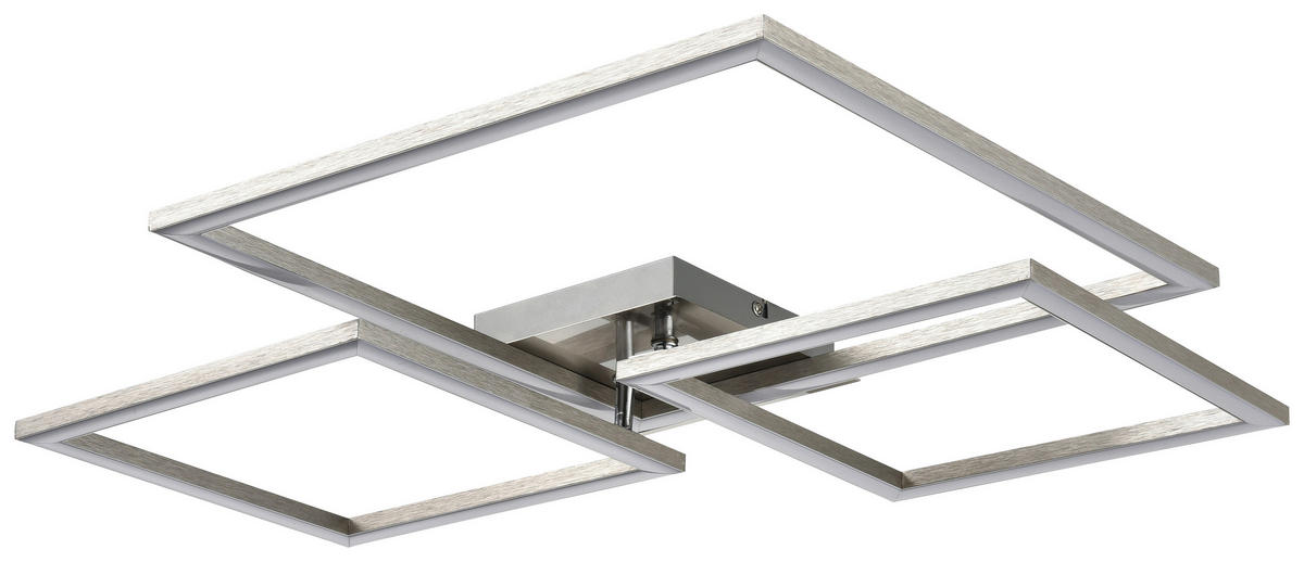 Nolo Deckenleuchte Metall Kunststoff B/H/L: ca. 48x7,5x58 cm LED-Deckenleuchte_Triple - (58,00/48,00/7,50cm) - Nolo