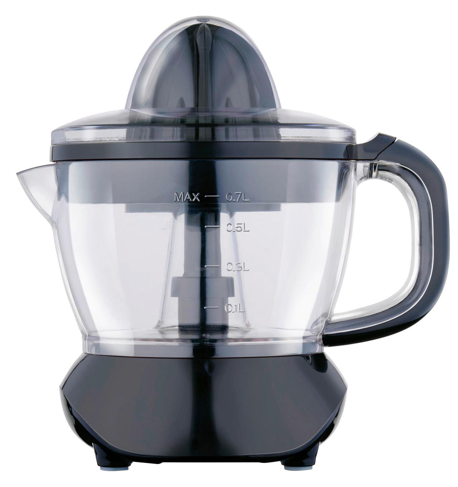 Grundig Zitruspresse 871125225867 schwarz Kunststoff B/H/L: ca. 21x15,8x16 cm ca. 0,7 l Zitruspresse_Grundig - schwarz (16,00/21,00/15,80cm) - Grundig