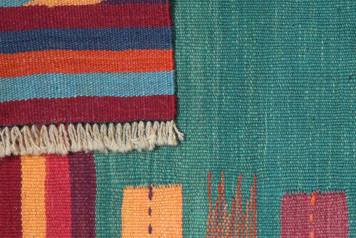 PersaTepp Teppich Kelim Gashgai bunt B/H/L: ca. 62x1x200 cm Kelim Gashgai - bunt (200,00/62,00/1,00cm) - PersaTepp