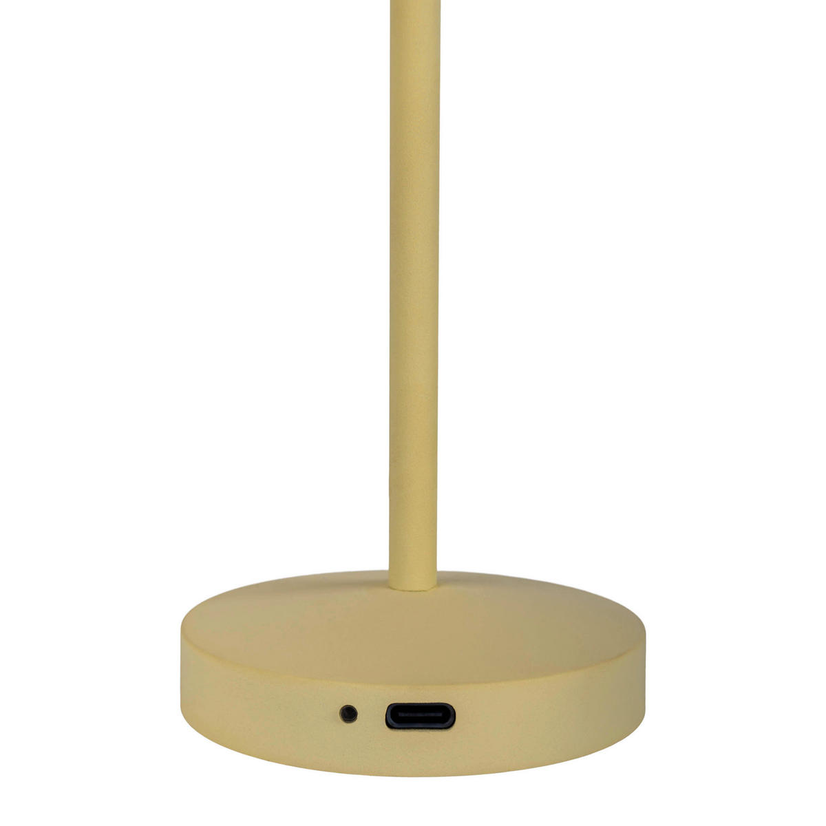 LED-Außentischleuchte gelb B/H/T/D: ca. 8x18,5x8x8 cm GOMBA - gelb (8,00/18,50/8,00cm) - Näve Leuchten