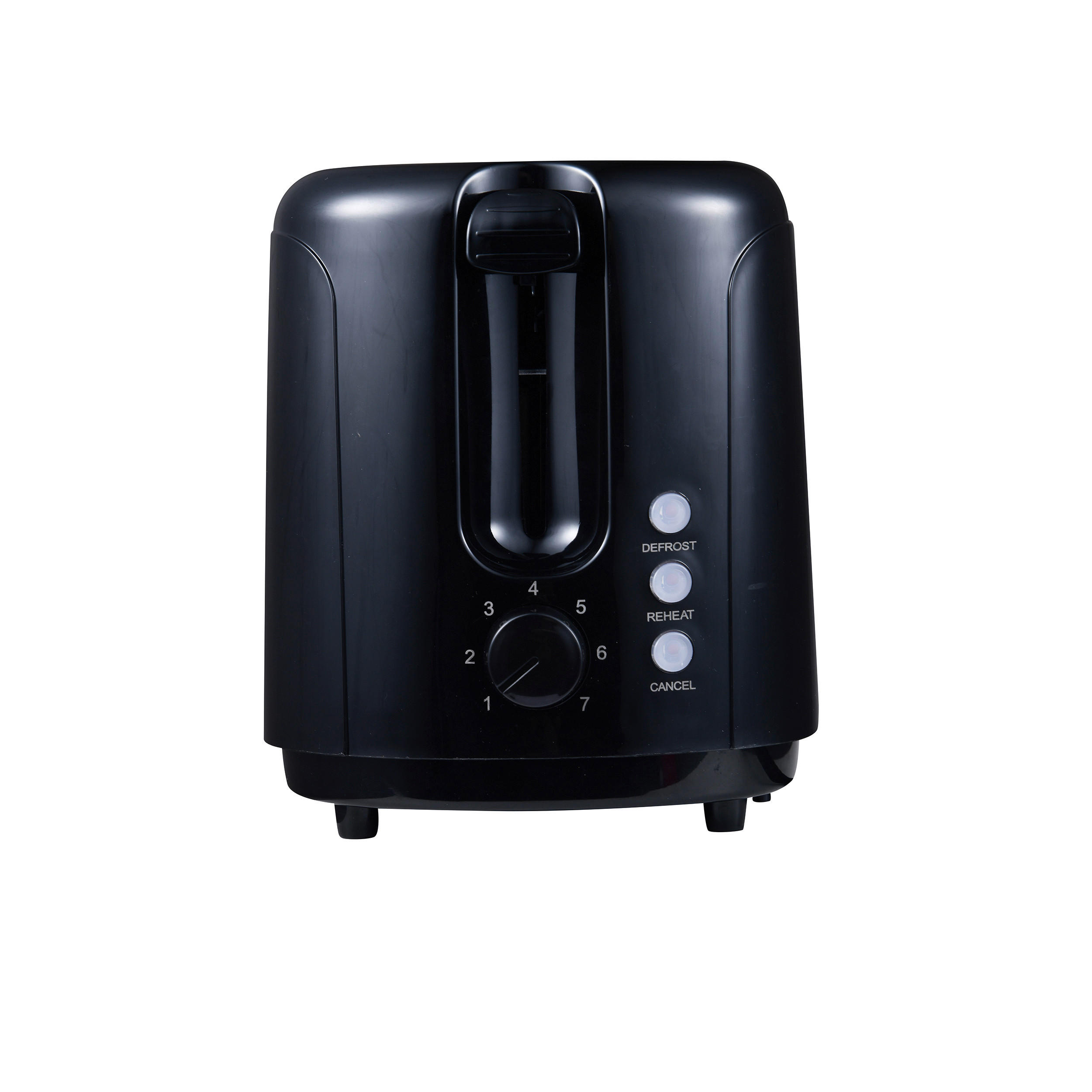 SWISS HOME Toastautomat SH-6912 schwarz Kunststoff B/H/L: ca. 15x19x27 cm DARK - schwarz (27,00/15,00/19,00cm) - SWISS HOME