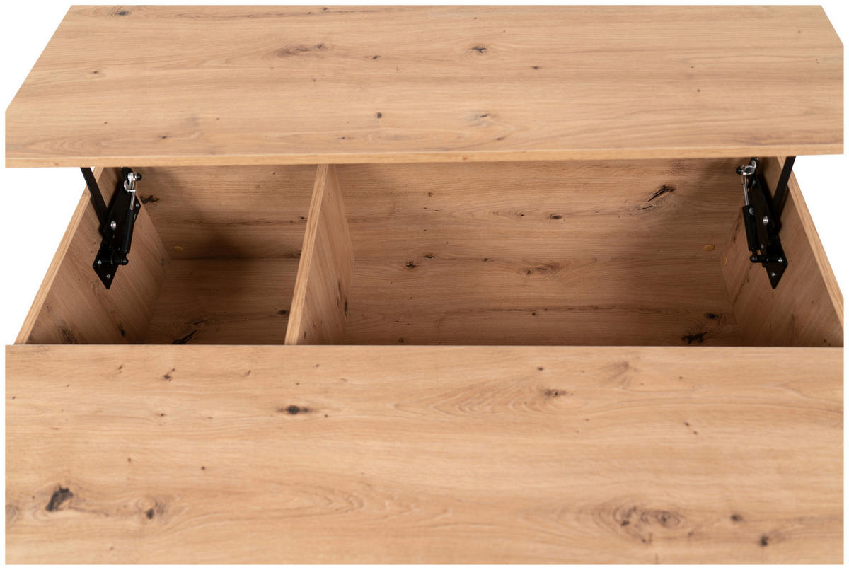 Couchtisch Como Artisan Nachbildung B/H/T: ca. 103x42x67 cm Como - (103,00/42,00/67,00cm)