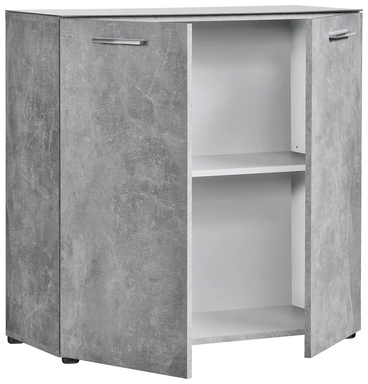 Kommode Rio Beton Optik B/H/T: ca. 80x83x35 cm Rio - Beton (80,00/83,00/35,00cm)