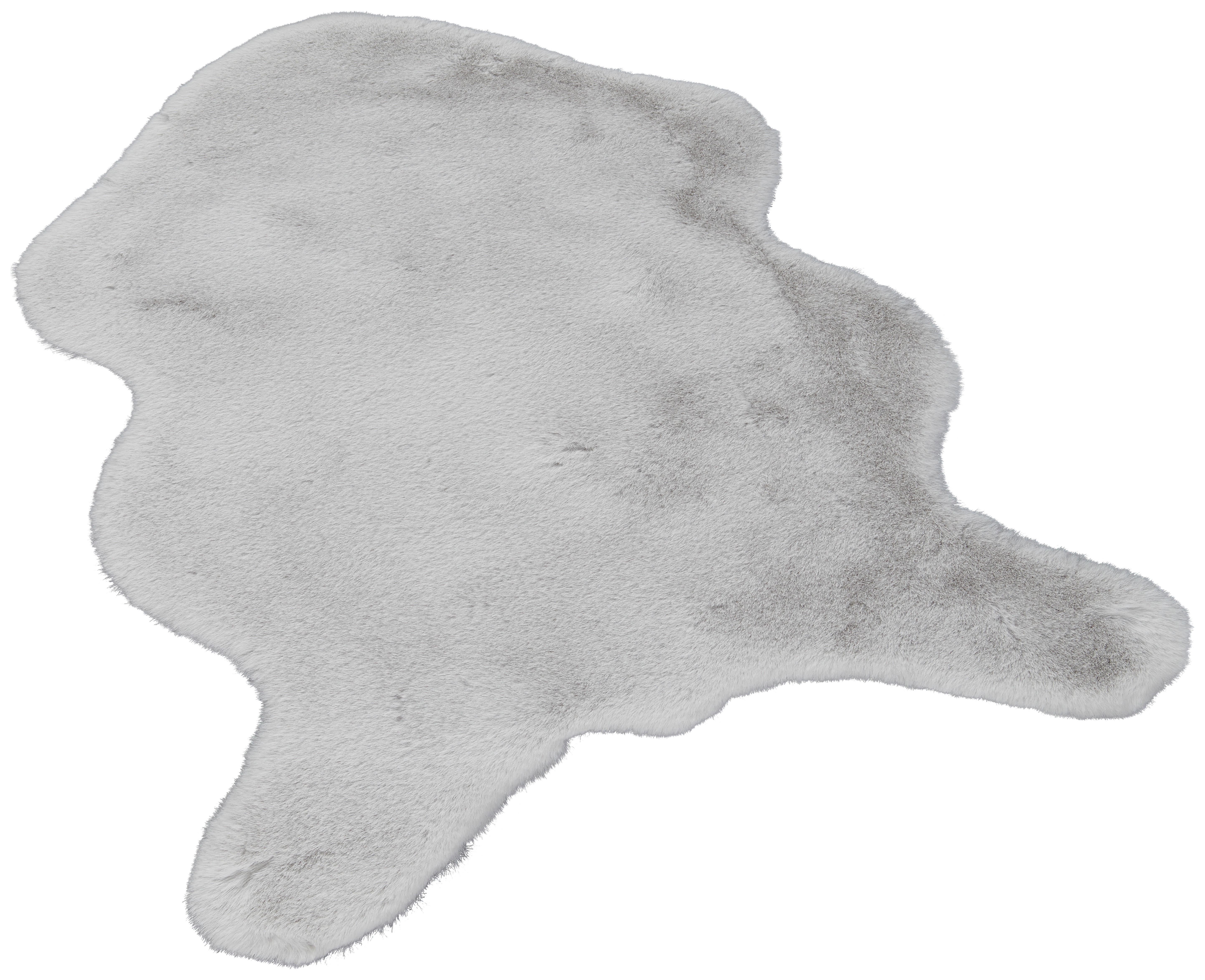 Fellimitat Mats silber B/L: ca. 60x90 cm Mats - silber (60,00/90,00cm)
