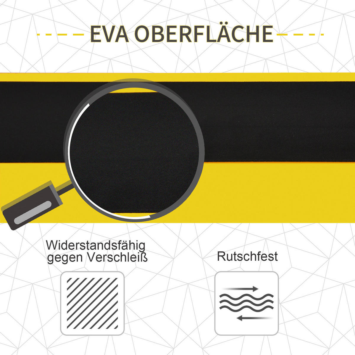 DURHAND Werkbank gelb Edelstahl B/H/L: ca. 49x100x90 cm Werkbank - gelb/schwarz (90,00/49,00/100,00cm) - DURHAND