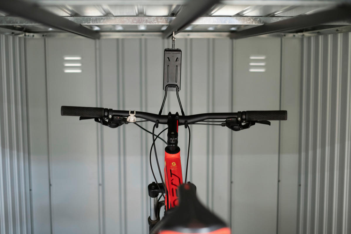 Westmann Fahrradgarage Velos schwarz B/H/L: ca. 133x151x222 cm Velos - schwarz (222,00/133,00/151,00cm) - Westmann