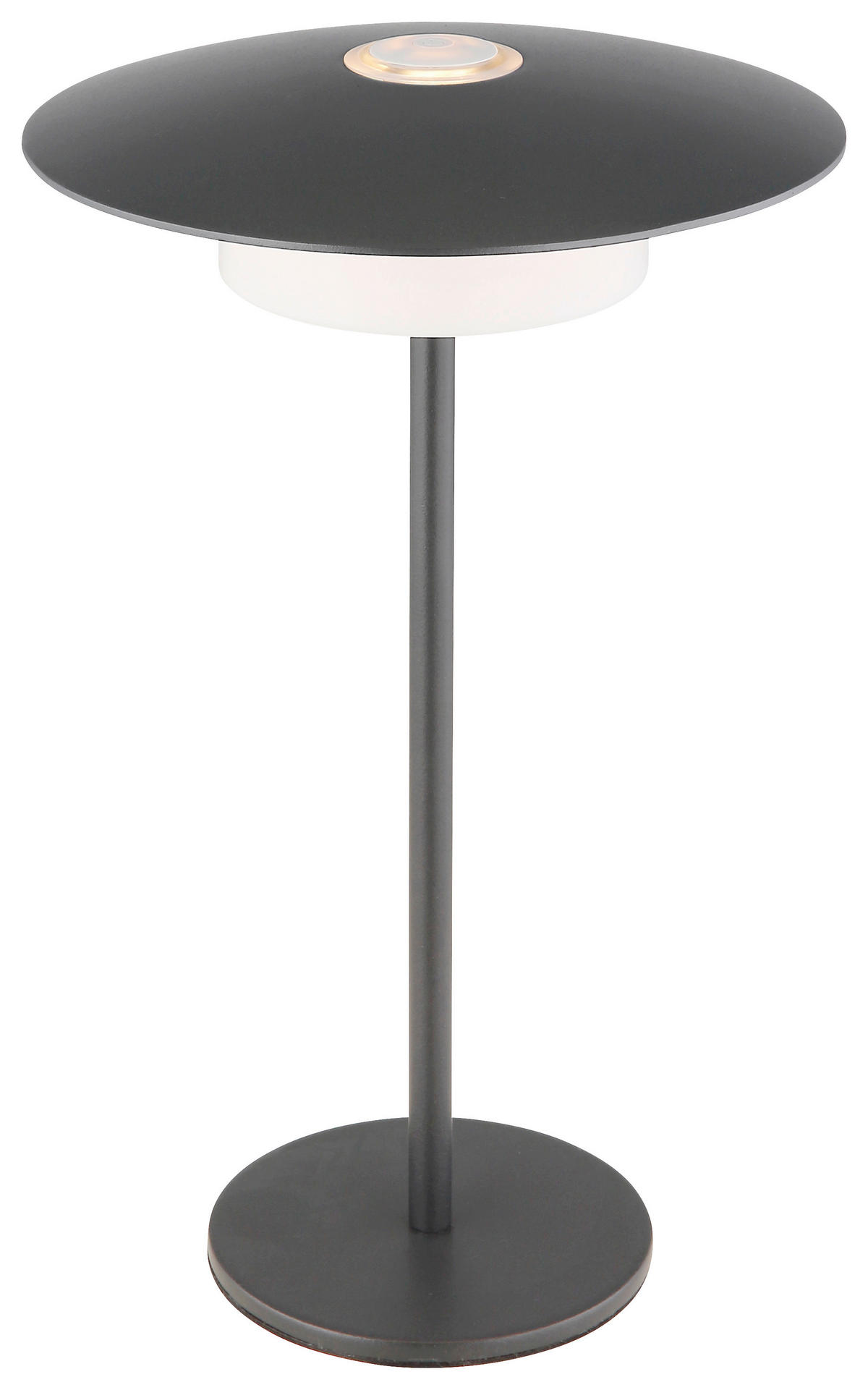 GLOBO LED-Tischleuchte grau Metall Aluminium Kunststoff H/D: ca. 30x18 cm KYLER - grau (18,00/30,00cm) - GLOBO