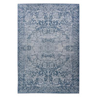 Arte Espina Flachflorteppich Prayer 225 blau B/H/L: ca. 120x0,5x180 cm Prayer 225 - blau (180,00/120,00/0,50cm) - Arte Espina
