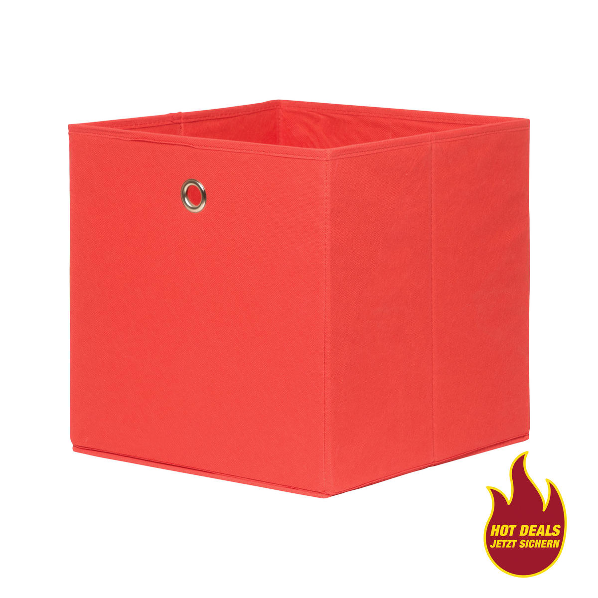 Stoffbox rot B/H/T: ca. 32x32x32 cm Stoffbox_1 - rot (32,00/32,00/32,00cm)