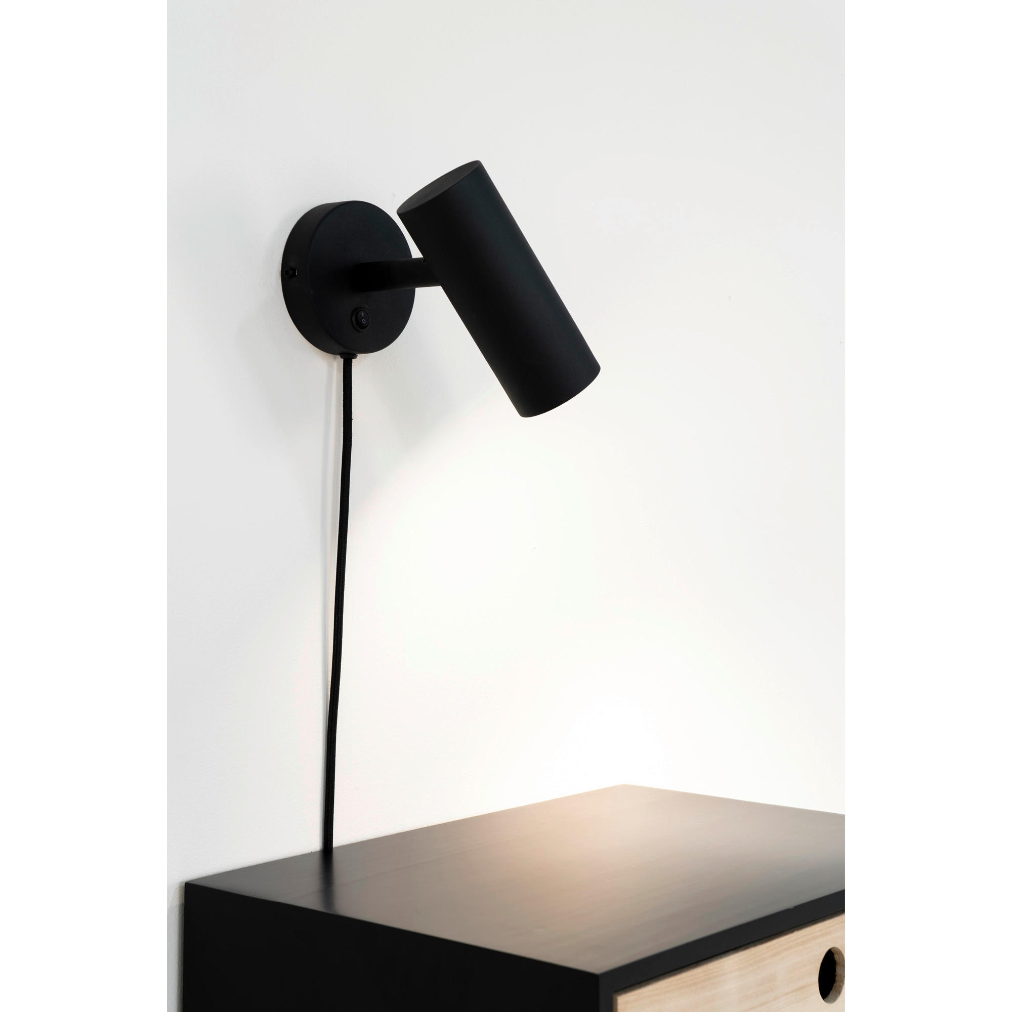Housenordic Wandleuchte Paris 6409106 schwarz Stahl B/H/L: ca. 10x22x15 cm GU10 1 Brennstellen Wandlampe_Paris - schwarz (15,00/10,00/22,00cm) - Housenordic