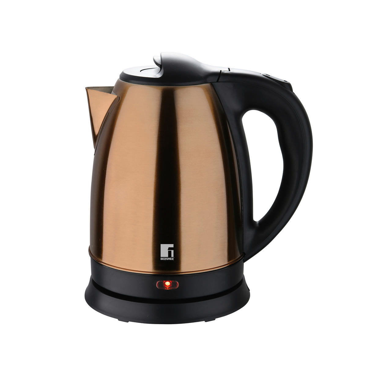 BERGNER Wasserkocher COPPER - schwarz/bronze (21,00/18,00/23,50cm) - BERGNER