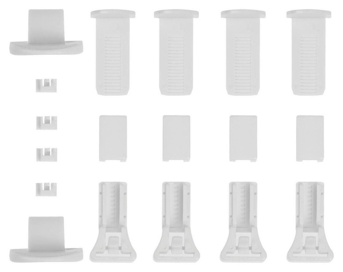 Klemmträger und Zubehör Montage-Set für Plissee weiß Klemmträger_und_Zubehör - weiß - LICHTBLICK