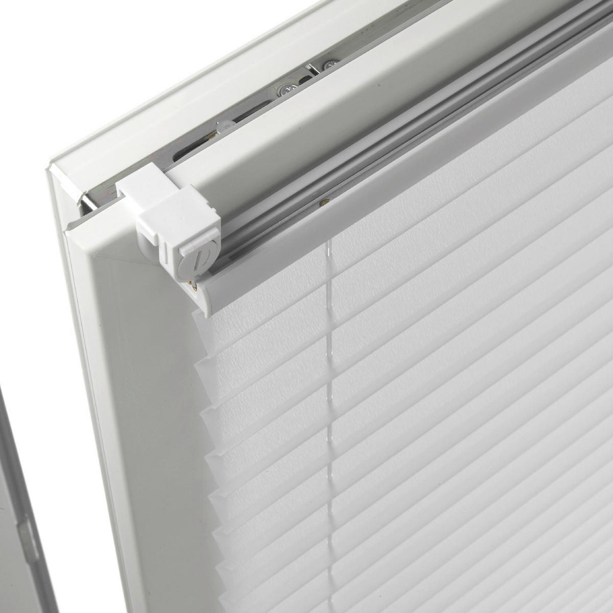 Spannplissee Easyfix Pia weiß B/L: ca. 60x130 cm Easyfix Pia - weiß (60,00/130,00cm)