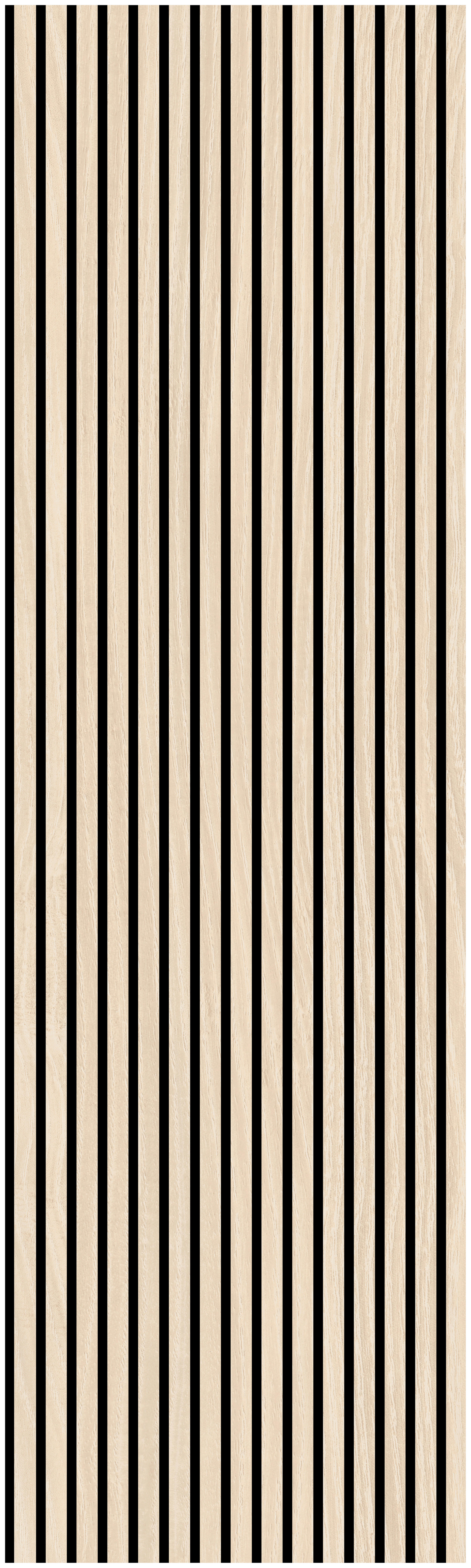 Wand-und Akustikpaneel Eiche L/B/H: ca. 244x60x1 cm pro Stück Akustikpaneel 244x60 Classic Oak - Eiche (244,00/60,00/1,00cm)