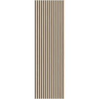 Wand-und Akustikpaneel Eiche L/B/H: ca. 244x60x1 cm pro Stück Akustikpaneel 244x60 Classic Oak - Eiche (244,00/60,00/1,00cm)