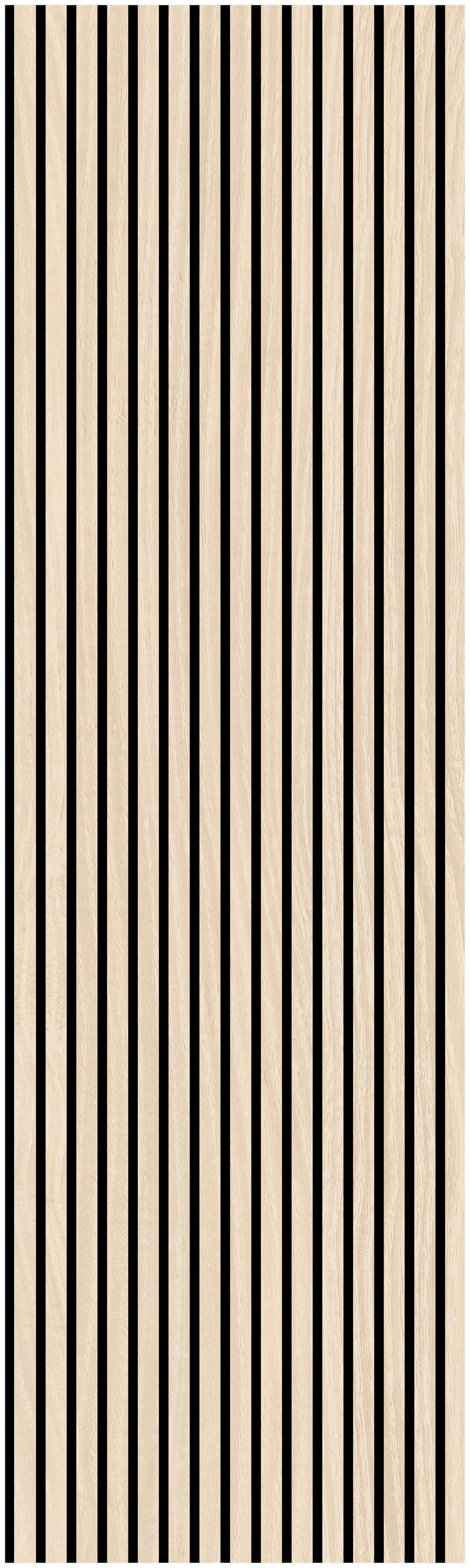 Wand-und Akustikpaneel Eiche L/B/H: ca. 244x60x1 cm pro Stück Akustikpaneel 244x60 Classic Oak - Eiche (244,00/60,00/1,00cm)