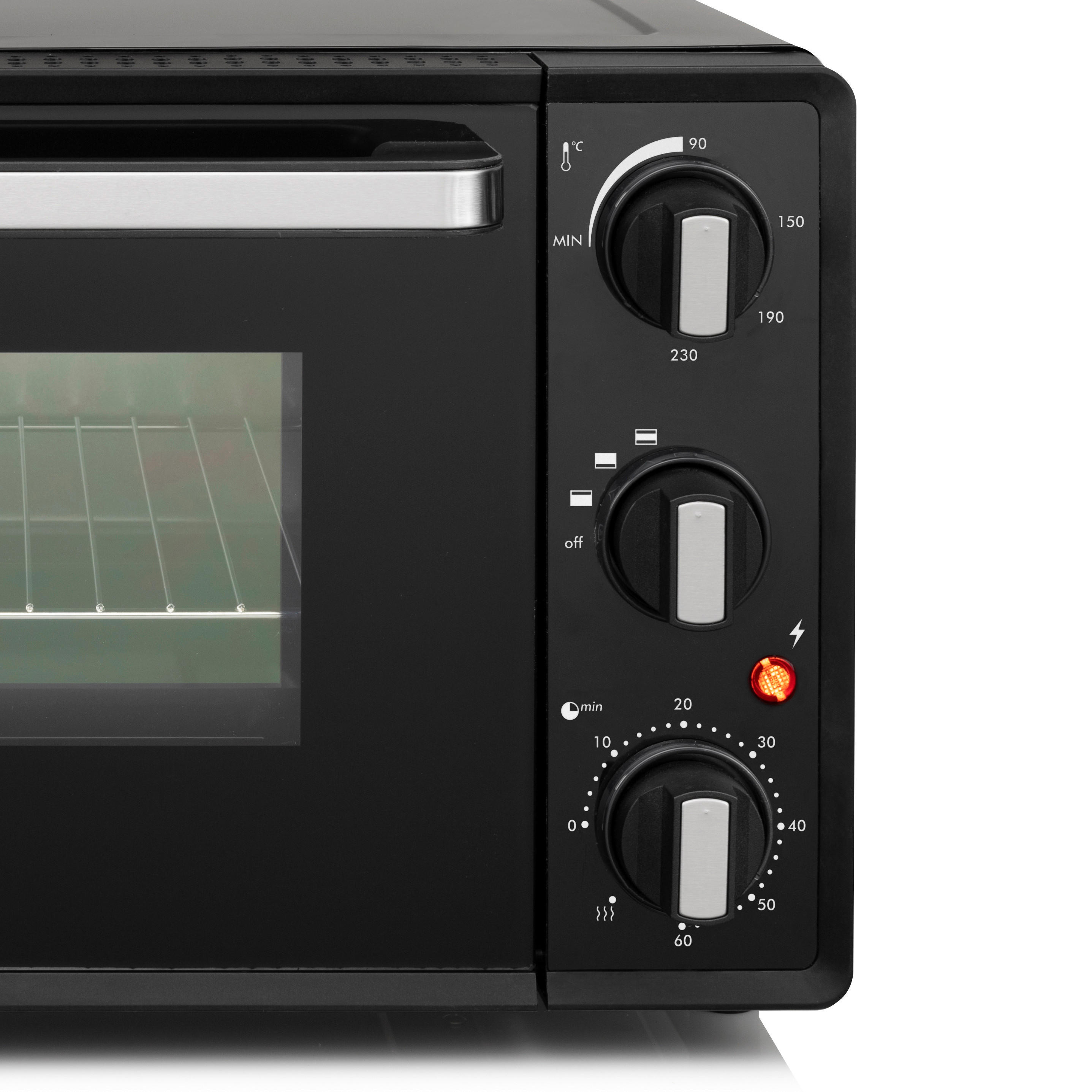 TRISTAR Mini-Backofen OV-3620 schwarz Me...